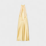 Gala - Satiinist Halter Kleit
