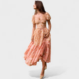 Valentina - Koralllilleline Kleid