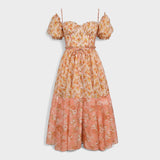 Valentina - Koralllilleline Kleid
