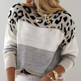 Júlia - Casual Leopardimustriga T-särk