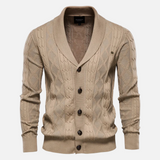 Francisco - Cardigan Argyle Pehme Segu