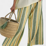 Olívia - Bambu Linas Komplekt Oliiv