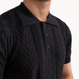 Polo - Tekstuuritud Jacquard Segu
