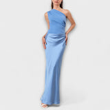 Luna - Asümmeetriline satiin Kleid