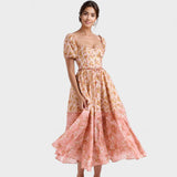 Valentina - Koralllilleline Kleid
