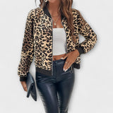 Raquel - Elegantne Leopardimuster Jakk