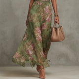 Filipa - Pikk Lillene Halter Kleid