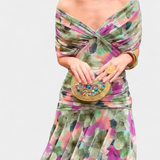 Luana - Elegantne V-dekolteega kleit